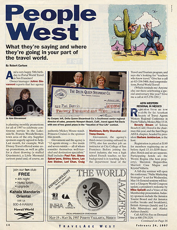 TravelAge West - Feb 24, 1997