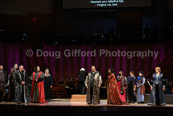 Rehearsal - Verdi's "Otello"