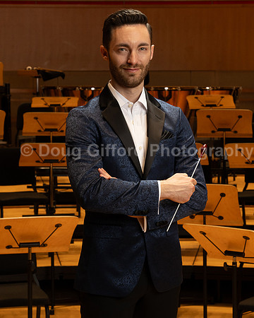 Portraits of the Pacific Symphony Artistic & Music Director Designate, Alexander Shelley and Pacific Symphony Principal Pops Conductor, Enrico Lopez-Yañez