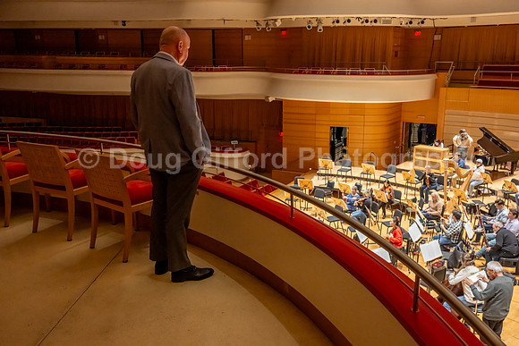 Pacific Symphony VIP dinner and rehearsal for Joshua Bell & Larisa Martínez: Voice & the Violin