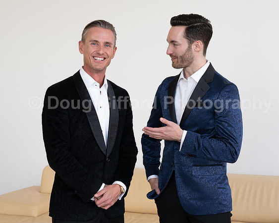 Portraits of the Pacific Symphony Artistic & Music Director Designate, Alexander Shelley and Pacific Symphony Principal Pops Conductor, Enrico Lopez-Yañez