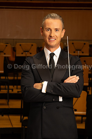 Media Portraits of Alexander Shelley, the Pacific Symphony's new Artistic and Music Director