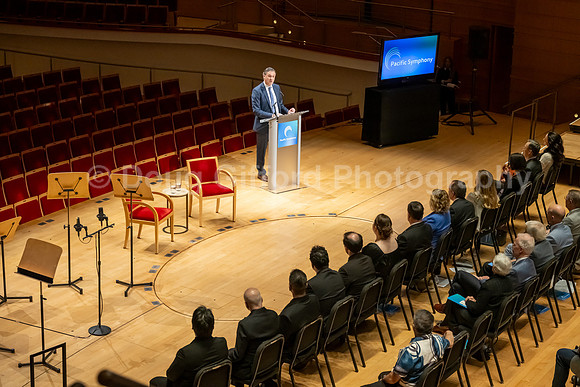 Pacific Symphony - Alexander Shelley / Announcement Day to the Media