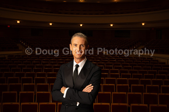 Media Portraits of Alexander Shelley, the Pacific Symphony's new Artistic and Music Director