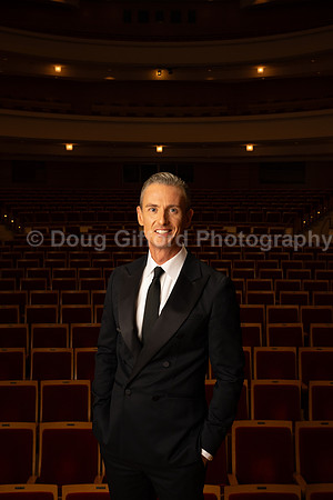 Media Portraits of Alexander Shelley, the Pacific Symphony's new Artistic and Music Director