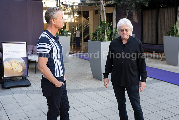 Pacific Symphony - Alexander Shelley had his first face-to-face meeting with Carl St. Clair