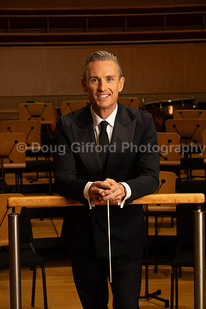 Media Portraits of Alexander Shelley, the Pacific Symphony's new Artistic and Music Director