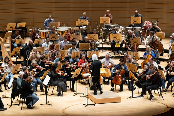 Pacific Symphony VIP dinner and rehearsal for Joshua Bell & Larisa Martínez: Voice & the Violin