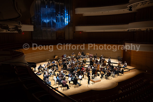 Pacific Symphony VIP dinner and rehearsal for Joshua Bell & Larisa Martínez: Voice & the Violin