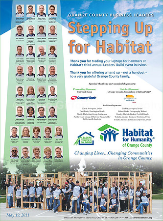 Habitat for Humanity_Leaders Build Day March 19,2011