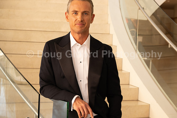 Media Portraits of Alexander Shelley, the Pacific Symphony's new Artistic and Music Director