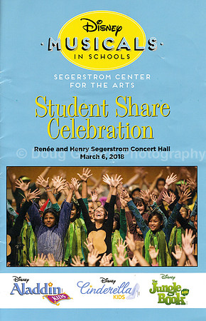 SCFTA Disney Musical Program (Cover) March 6 2018