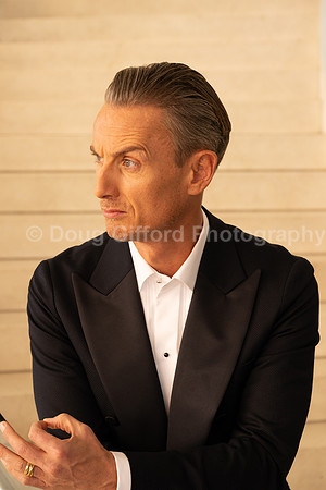 Media Portraits of Alexander Shelley, the Pacific Symphony's new Artistic and Music Director