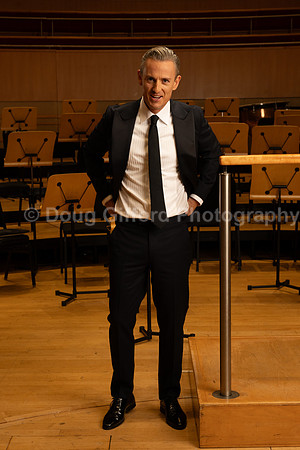 Media Portraits of Alexander Shelley, the Pacific Symphony's new Artistic and Music Director