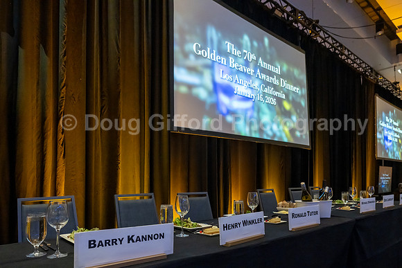 The 70th Annual Golden Beaver Awards Dinner