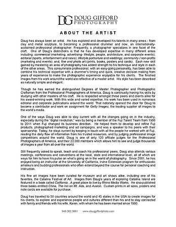 DGP About the Artist