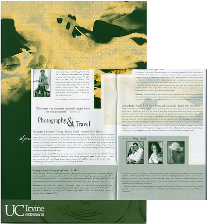 UCI Extension - Portrait Photography Classes