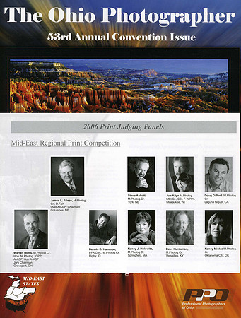 Mid-East Regional Print Competition - Ohio 2006
