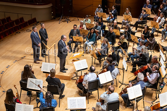 Pacific Symphony - Introduction of Alexander Shelley to the Orchestra