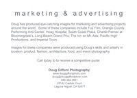 DGP Marketing & Advertising Promo Card