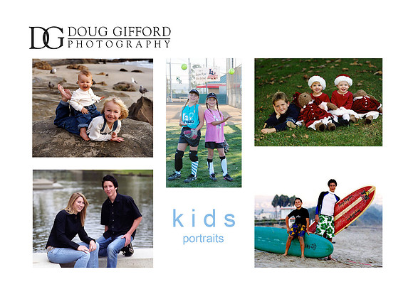 DGP Kids Portraiture Promo Card