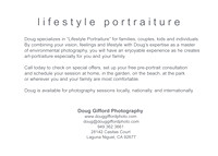 DGP Lifestyle Portaiture Promo Card