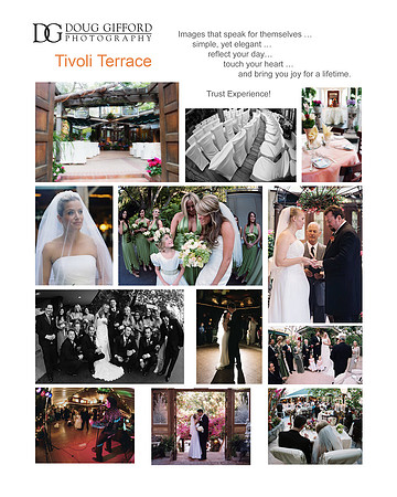 Tivoli Terrace Wedding Promo Card