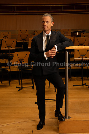 Media Portraits of Alexander Shelley, the Pacific Symphony's new Artistic and Music Director