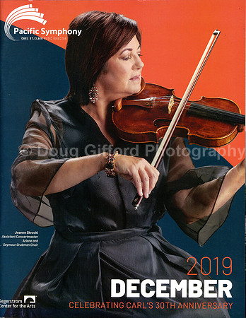 Pacific Symphony Program (Cover) December 2019