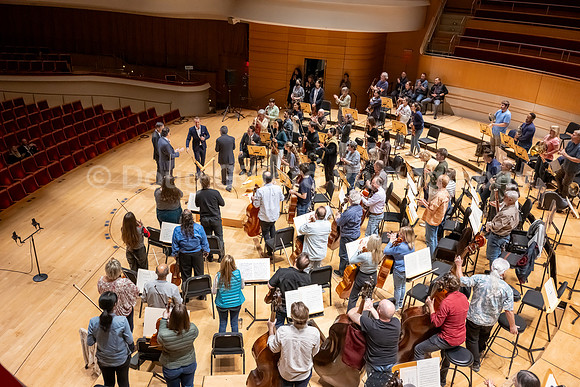 Pacific Symphony - Introduction of Alexander Shelley to the Orchestra