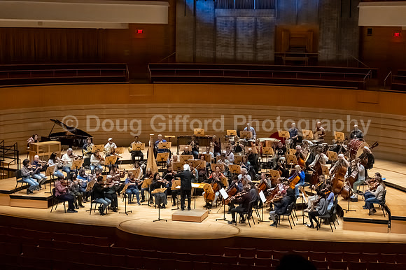 Pacific Symphony VIP dinner and rehearsal for Joshua Bell & Larisa Martínez: Voice & the Violin