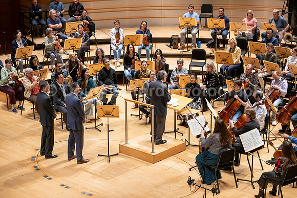 Pacific Symphony - Introduction of Alexander Shelley to the Orchestra