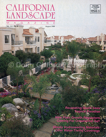 California Landscape Magazine (Cover) - Aug 1989
