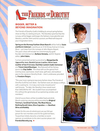The Voice  ASF-OC May/Jun/Jul 2012