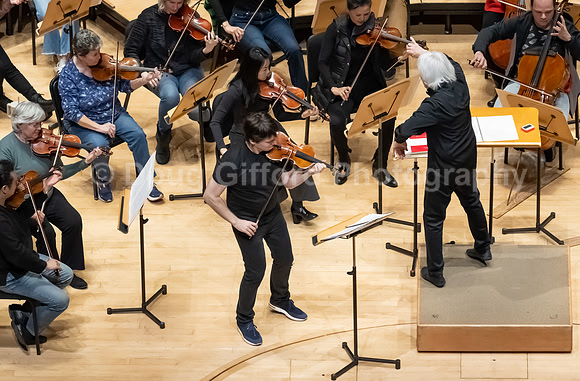 Pacific Symphony VIP dinner and rehearsal for Joshua Bell & Larisa Martínez: Voice & the Violin