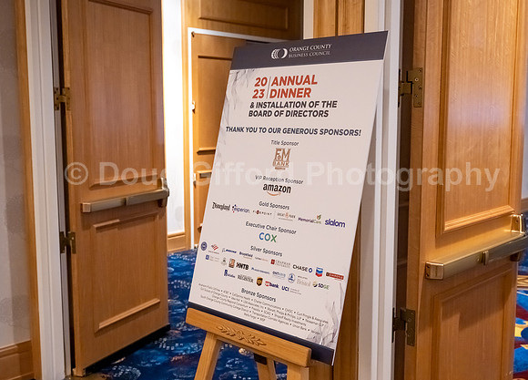 Orange County Business Council - 2023 Annual Dinner & Installation of the Board of Directors