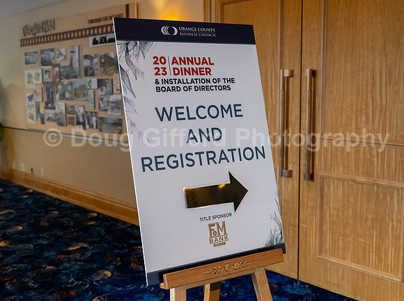 Orange County Business Council - 2023 Annual Dinner & Installation of the Board of Directors