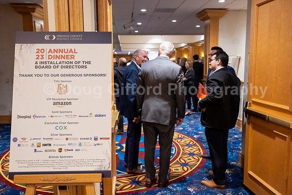 Orange County Business Council - 2023 Annual Dinner & Installation of the Board of Directors