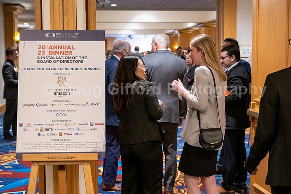 Orange County Business Council - 2023 Annual Dinner & Installation of the Board of Directors