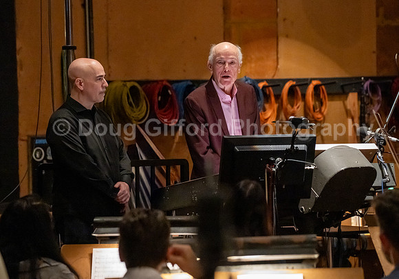 "American Mosaic" Orchestra recording session at Sony Pictures Studios