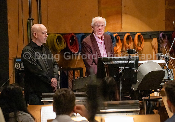 "American Mosaic" Orchestra recording session at Sony Pictures Studios