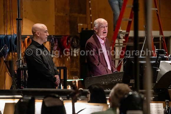 "American Mosaic" Orchestra recording session at Sony Pictures Studios