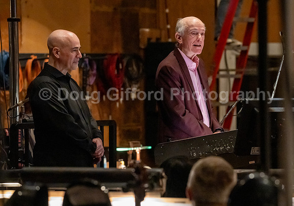 "American Mosaic" Orchestra recording session at Sony Pictures Studios