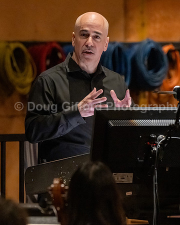 "American Mosaic" Orchestra recording session at Sony Pictures Studios
