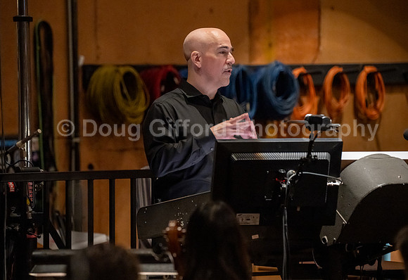 "American Mosaic" Orchestra recording session at Sony Pictures Studios
