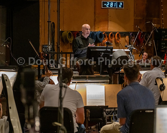 "American Mosaic" Orchestra recording session at Sony Pictures Studios