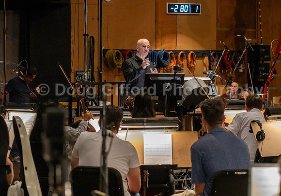 "American Mosaic" Orchestra recording session at Sony Pictures Studios