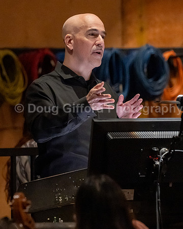 "American Mosaic" Orchestra recording session at Sony Pictures Studios