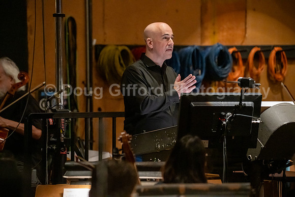 "American Mosaic" Orchestra recording session at Sony Pictures Studios
