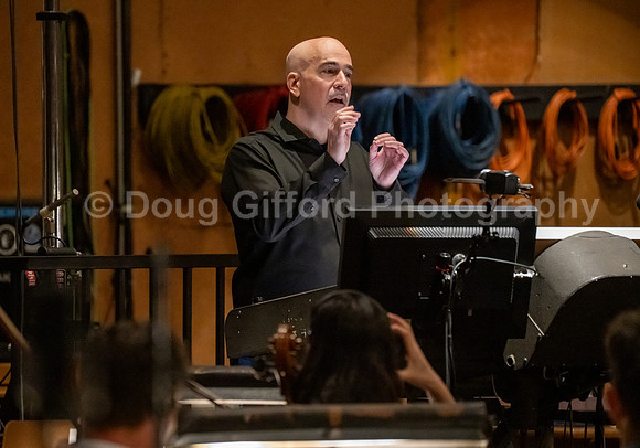 "American Mosaic" Orchestra recording session at Sony Pictures Studios